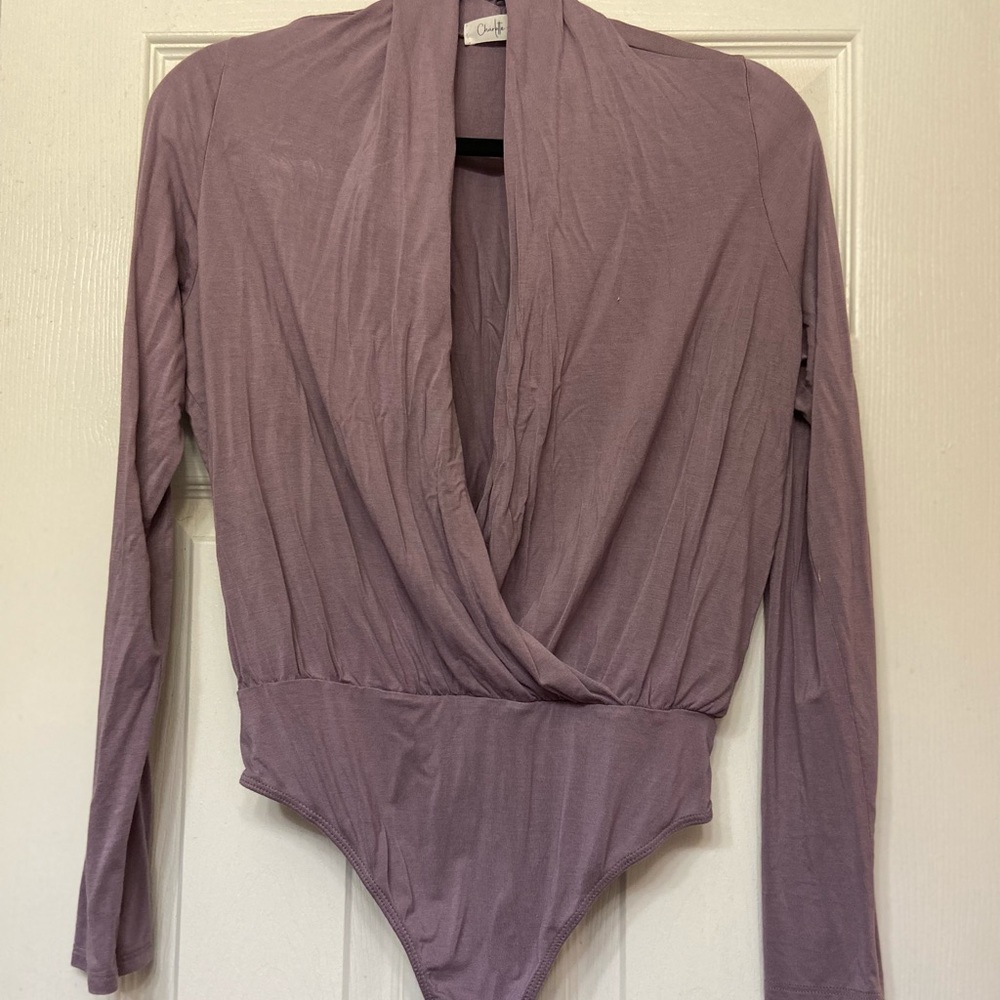 Womens size Medium lavender body suit